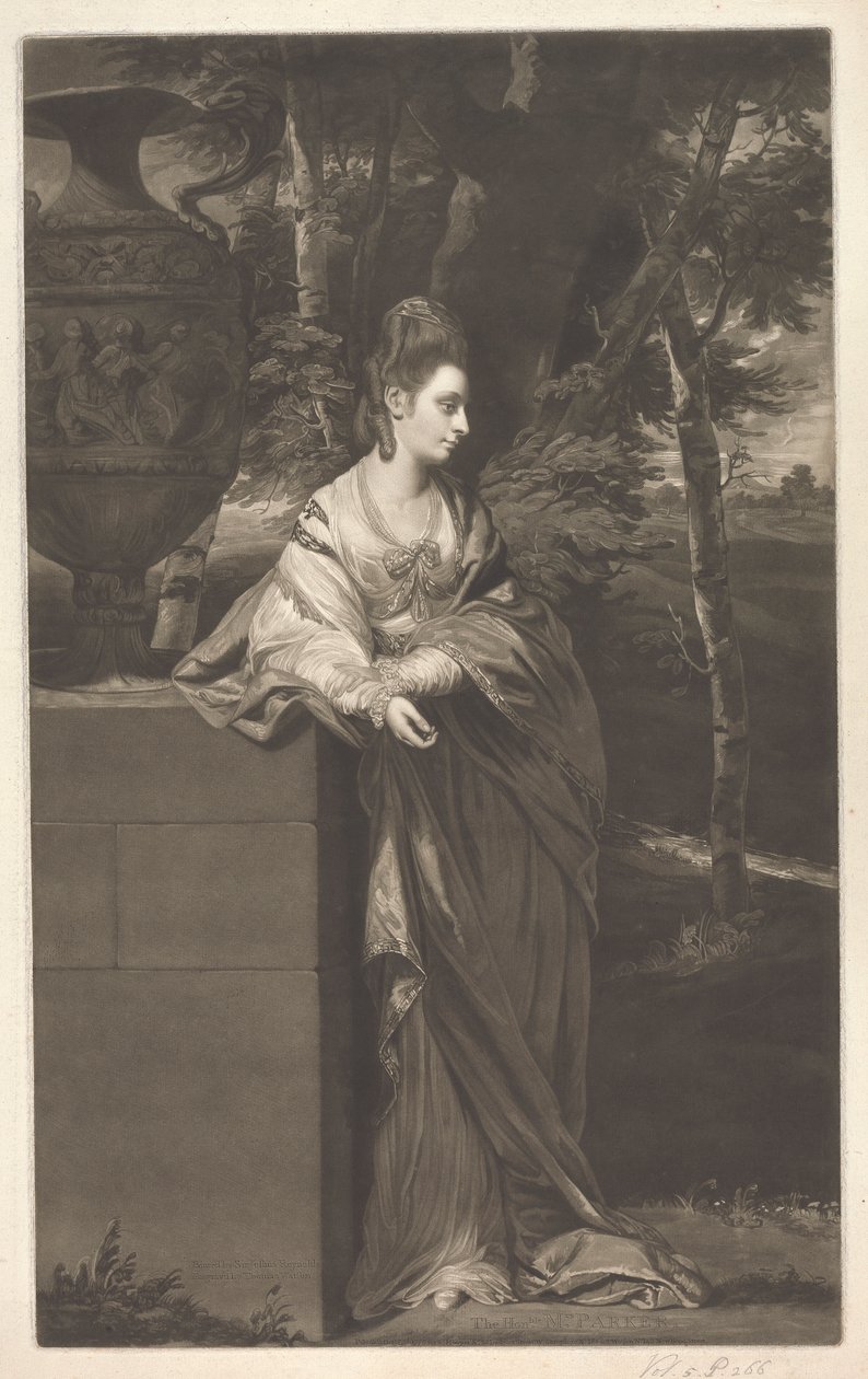Bayan Theresa (kızlık soyadı Robinson) Parker by Thomas Watson