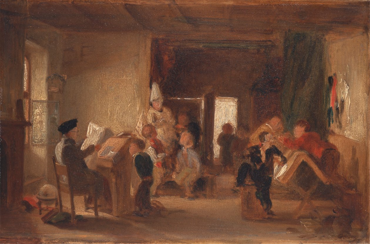 Bir 'Okul Odası' Çalışması by Thomas Webster