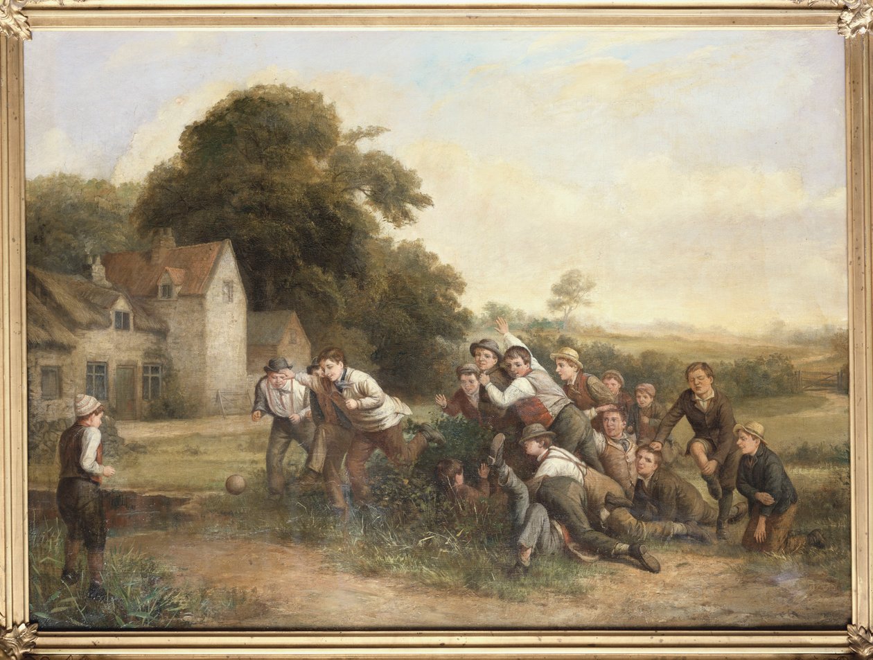 Futbol maçı by Thomas Webster