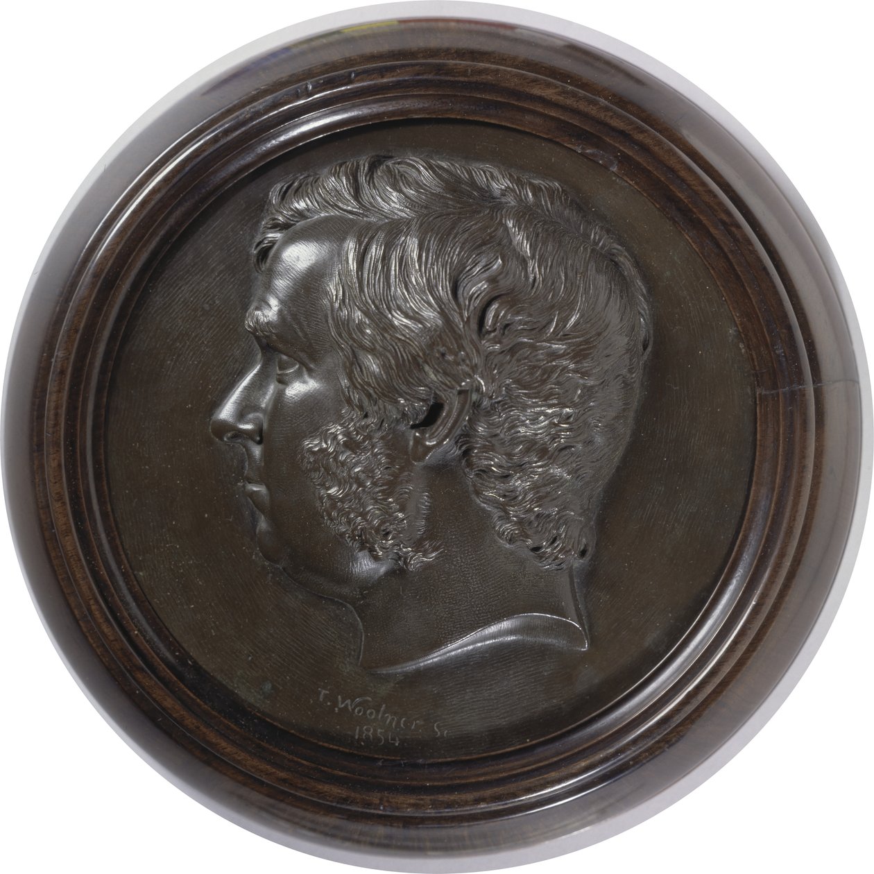 Sir James Martin (1820-86) 1854 (bronz) by Thomas Woolner