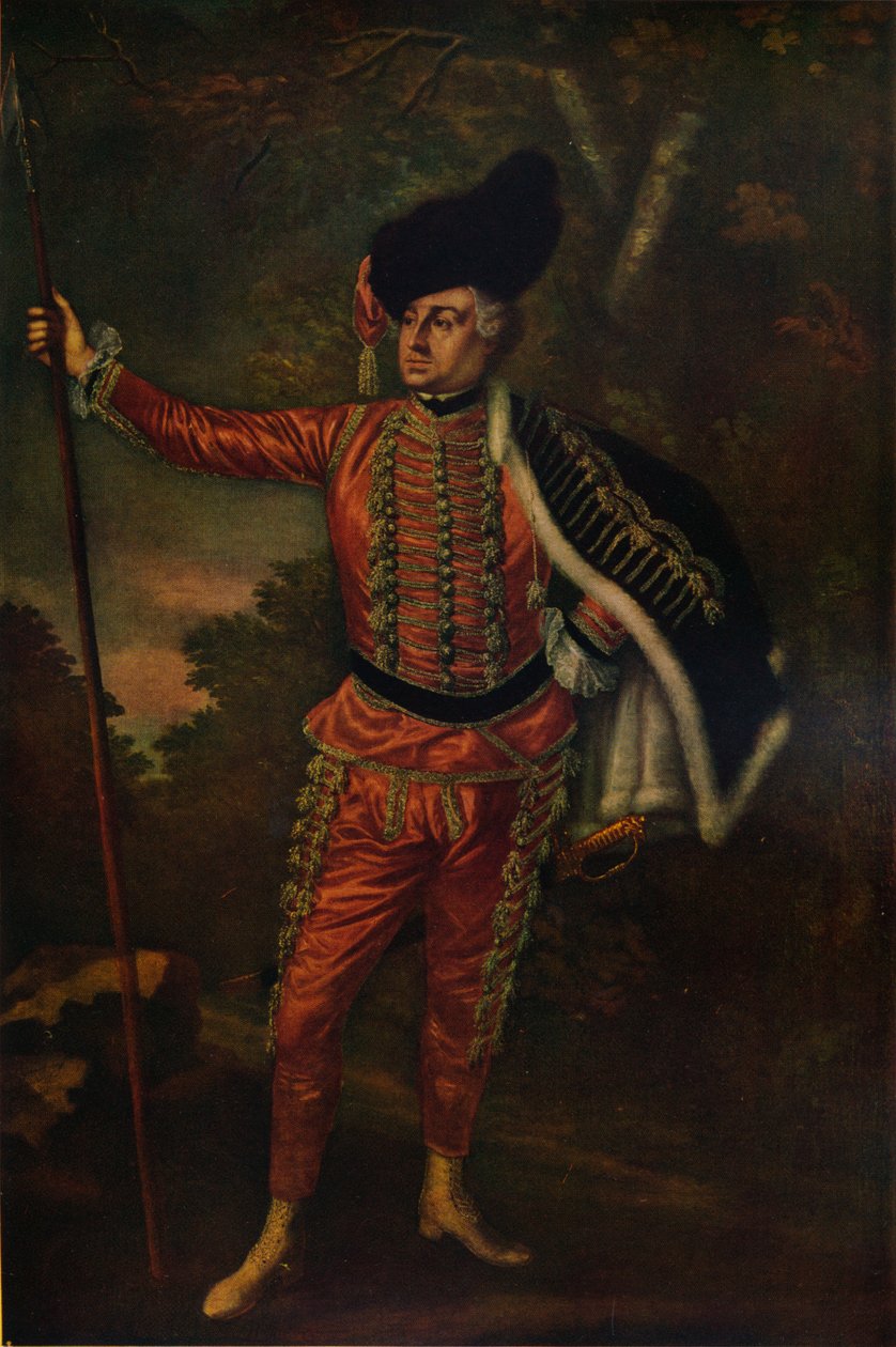 David Garrick, Tancred rolünde, 1938 by Thomas Worlidge