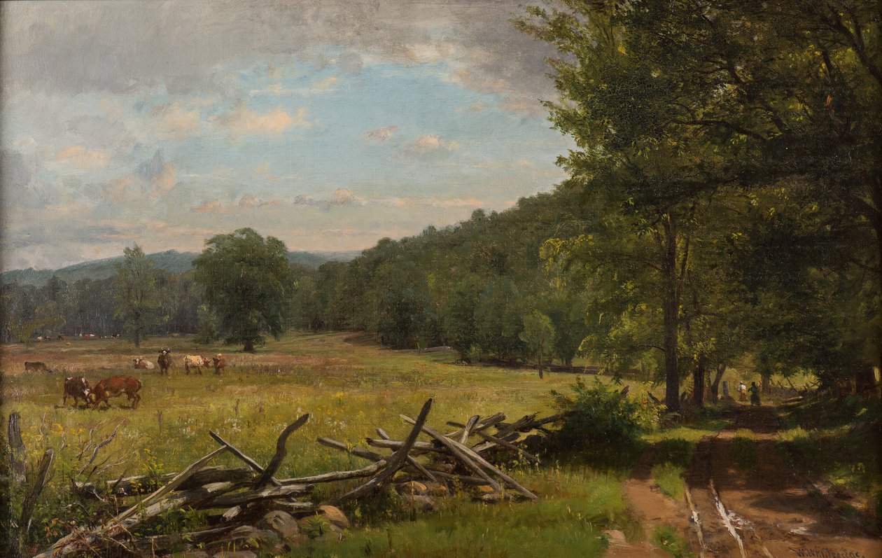 Çayır, c.1870 by Thomas Worthington Whittredge