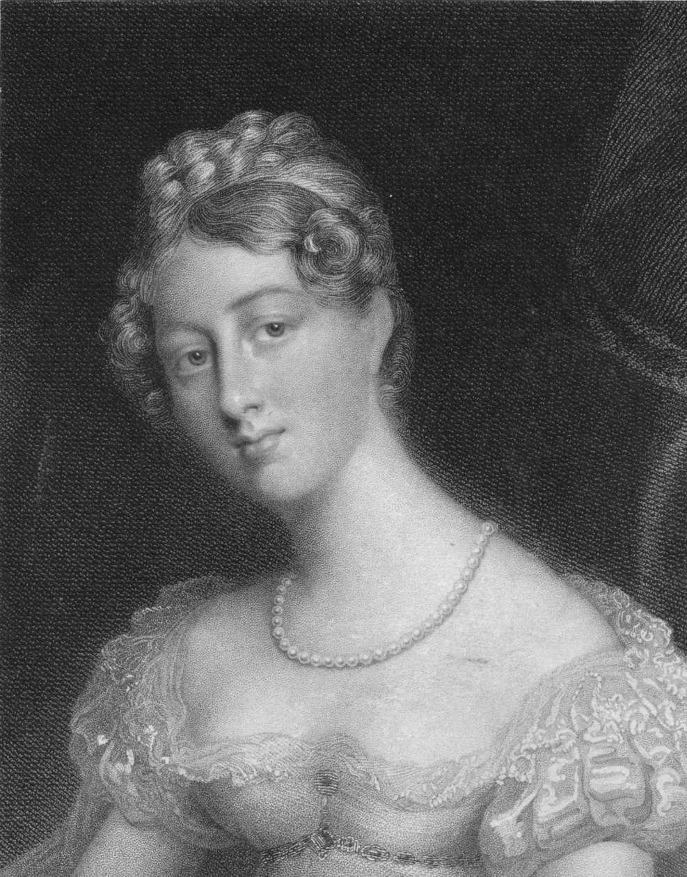 Saygıdeğer Leydi Anne Beckett, 1829. by Thomas Wright