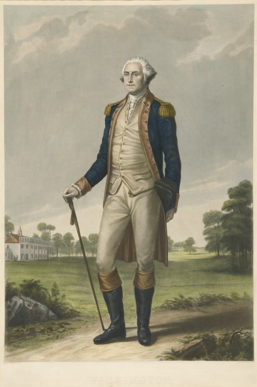 Washington, pub. 1859 by Thomas after Hicks