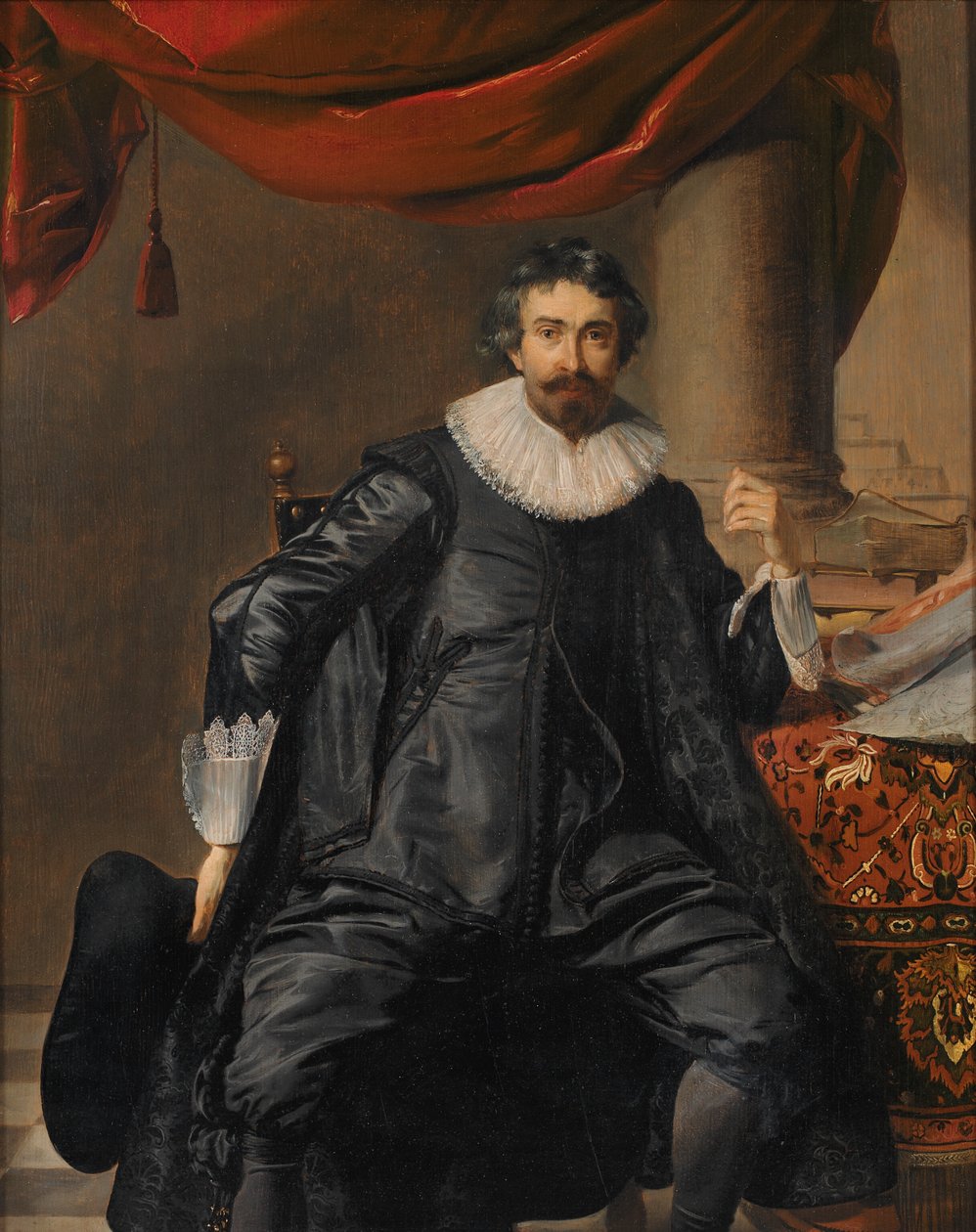 Bir Adamın Portresi by Thomas de Keyser