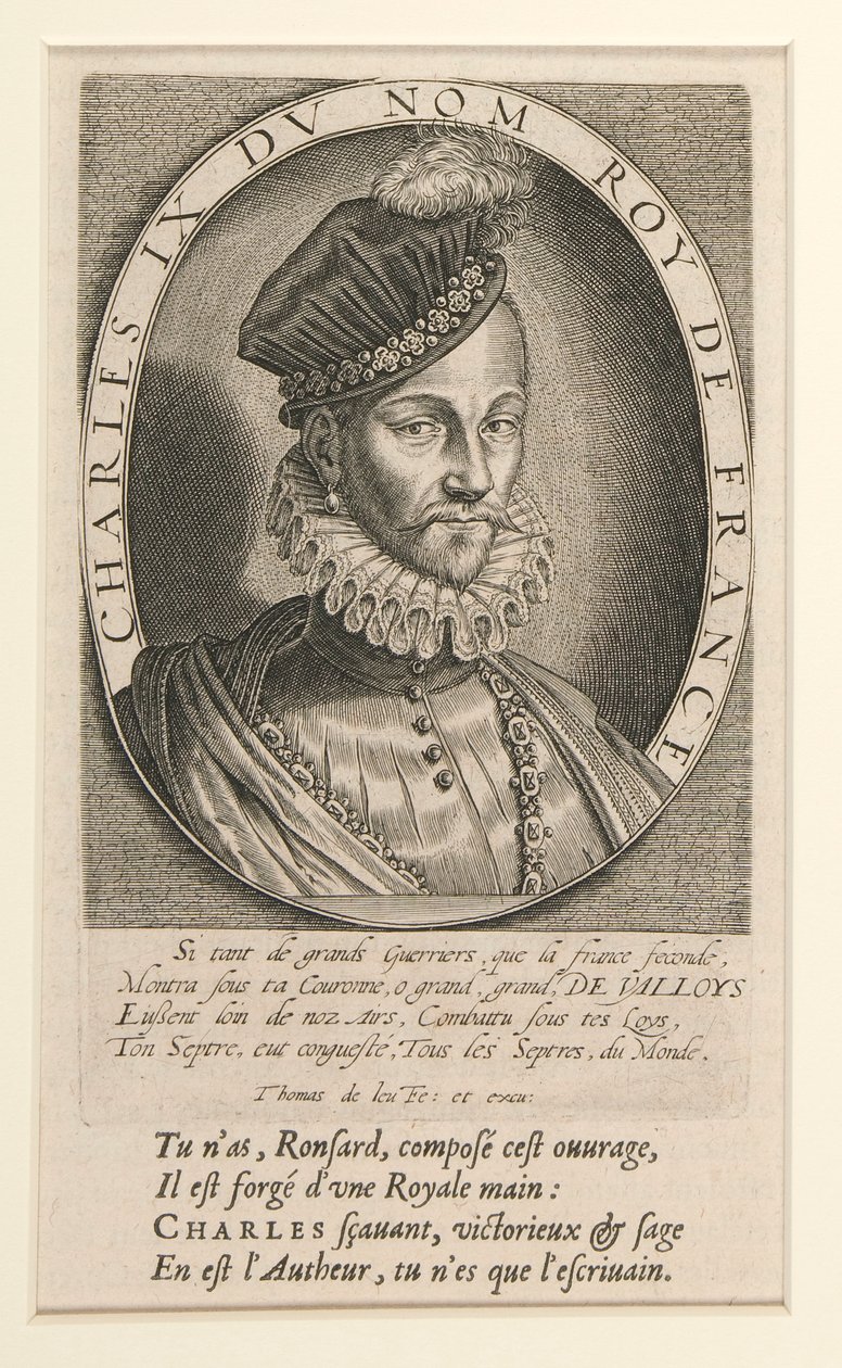 Charles IX, Fransa Kralı by Thomas de Leu