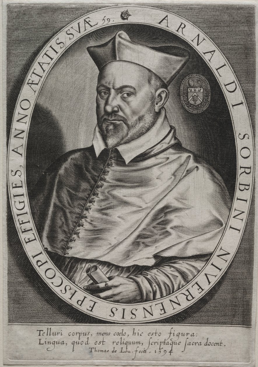 Sorbin de Ste Foy, 1594. by Thomas de Leu