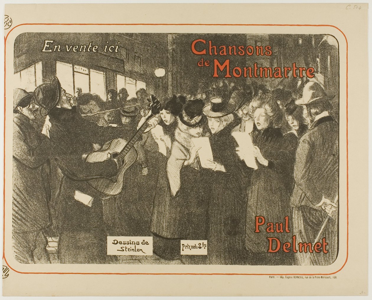  by Théophile Alexandre Pierre Steinlen