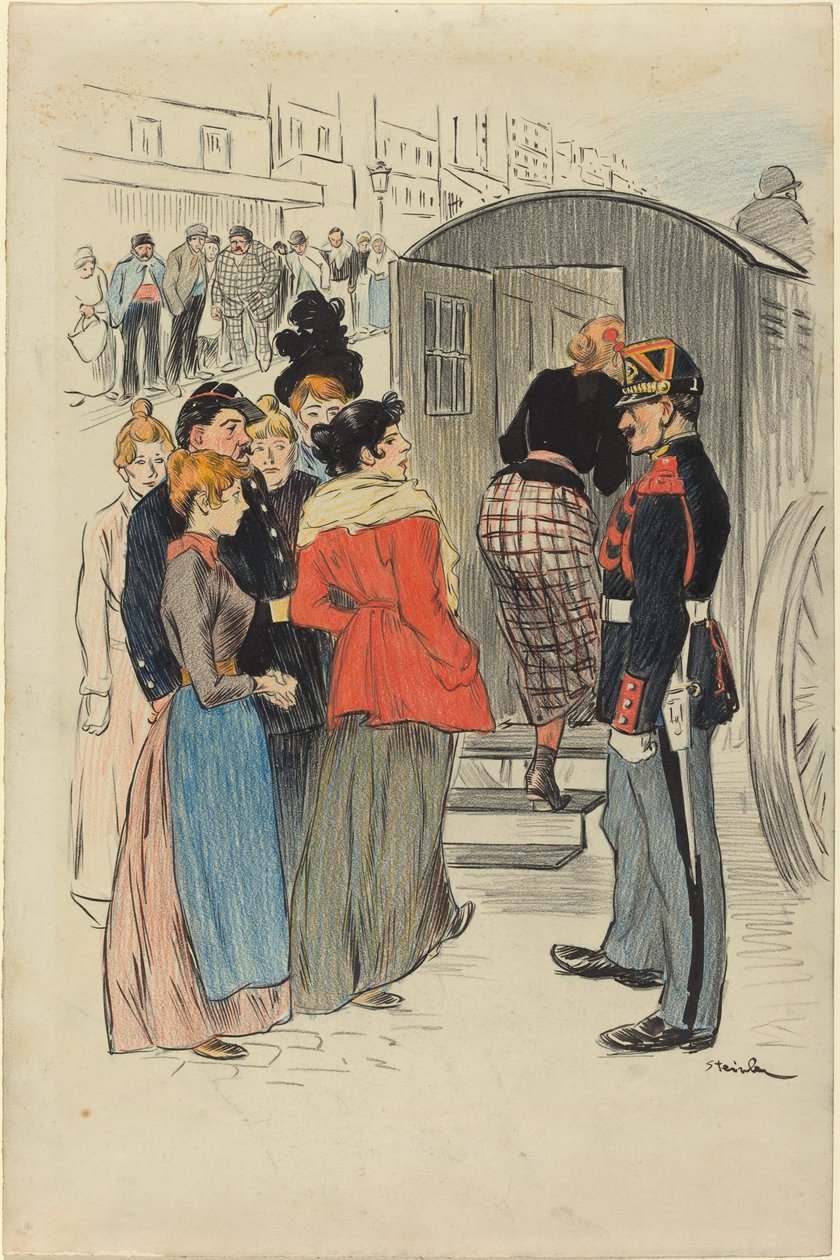 Geçen Hafta by Théophile Alexandre Steinlen
