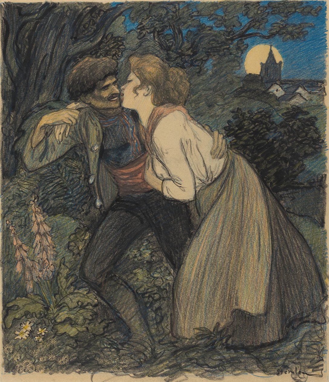 kurt köpeği by Théophile Alexandre Steinlen