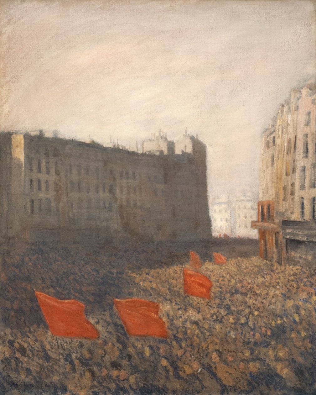 Popüler gösteri, c. 1903. by Théophile Alexandre Steinlen