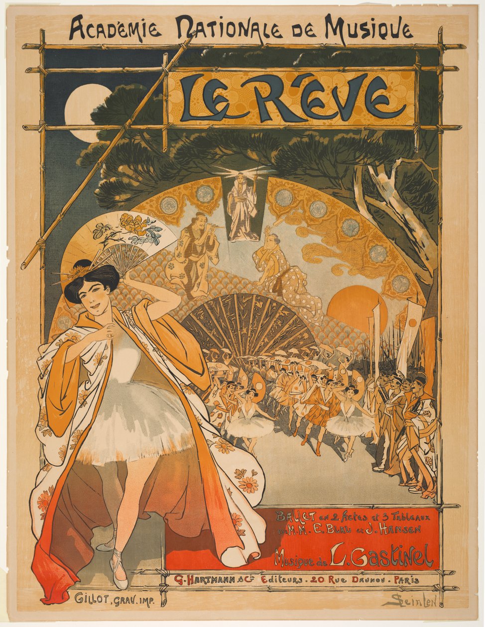 Rüya by Théophile Alexandre Steinlen