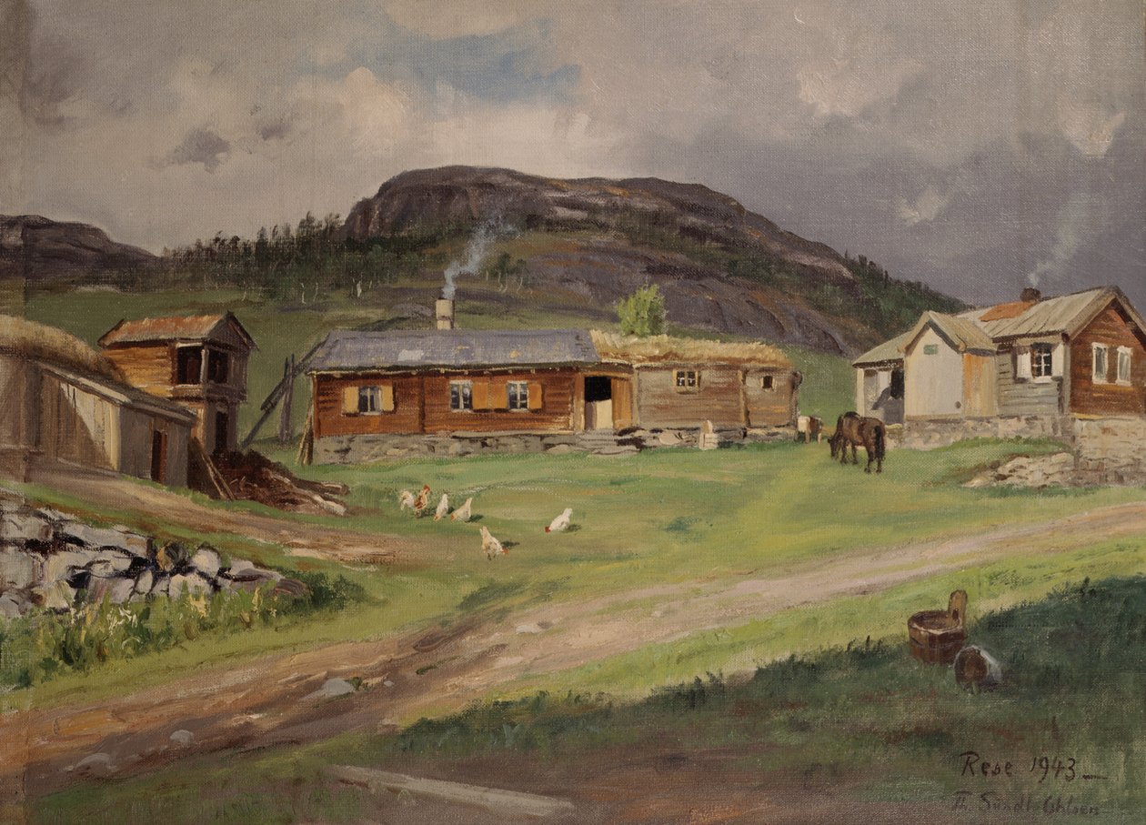 Rese Çiftliği, Hemsedal by Thoralv Sundt Ohlsen