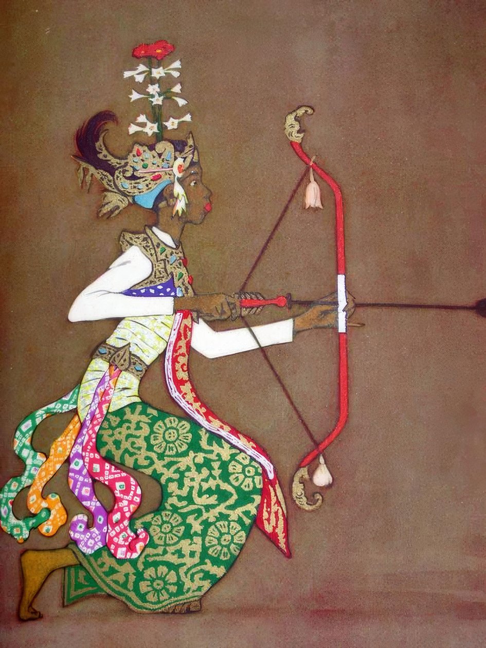 Klasik Bali dansçısı by Thyra Kleen