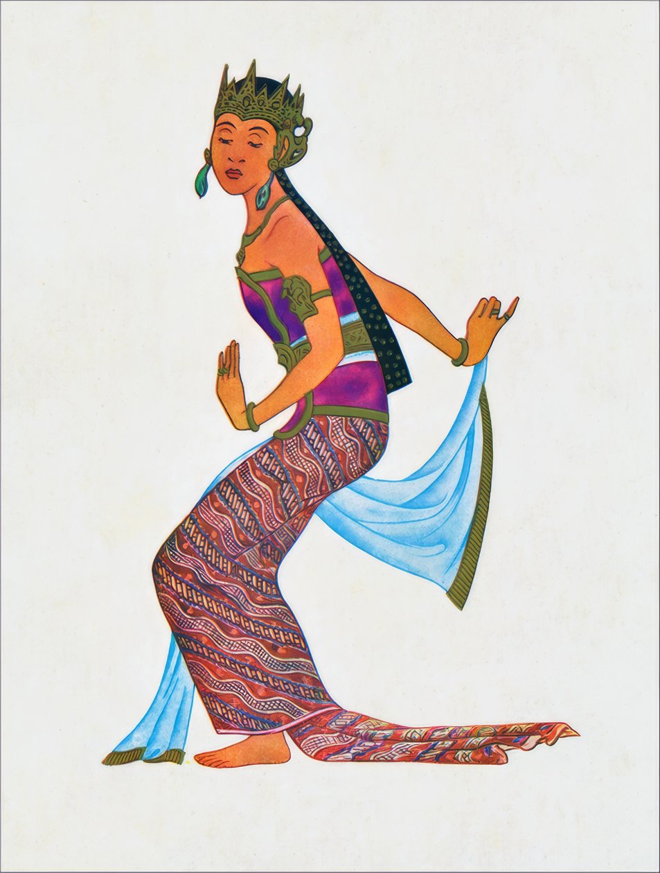 Klasik Cava dansçısı by Thyra Kleen