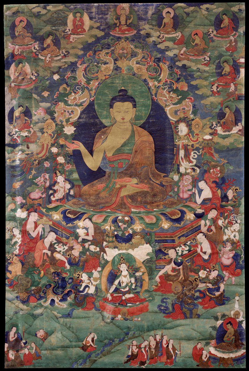Sakyamuni Buda by Tibetan culture