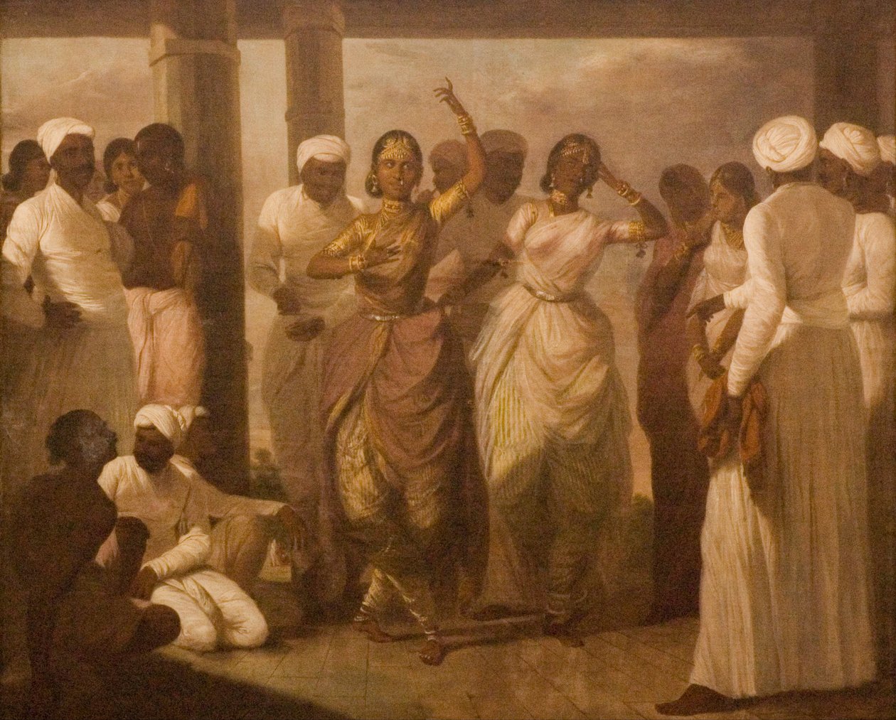 dansçılar by Tilly Kettle
