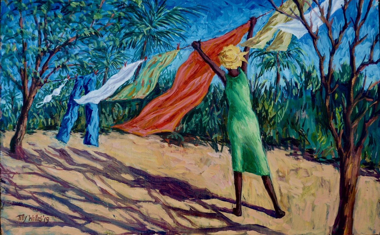 Rüzgarlı Bir Gün 2019 (petrol) by Tilly Willis