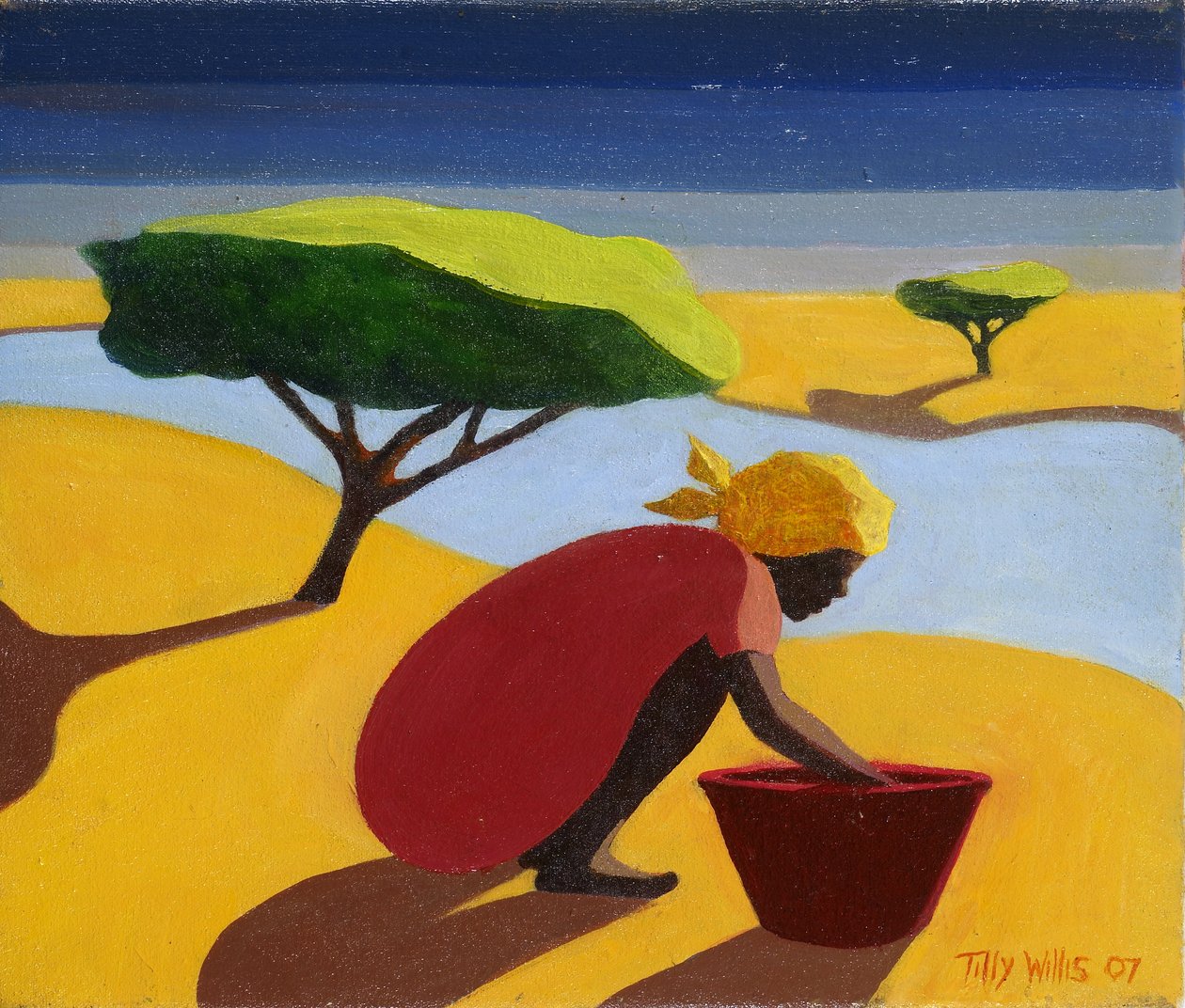 nehir kenarında, 2007 by Tilly Willis