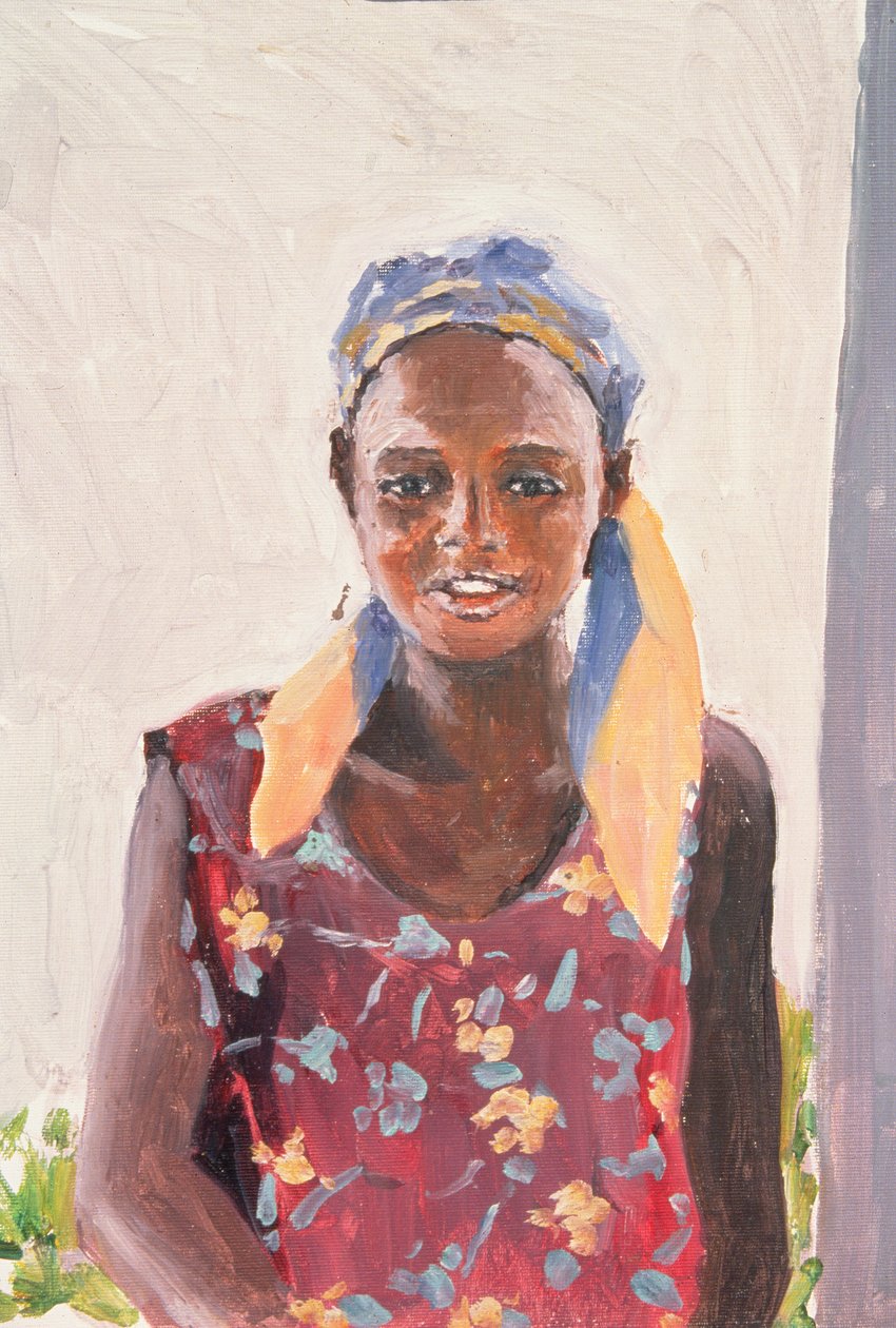Madagaskarlı Kız, 1989 by Tilly Willis