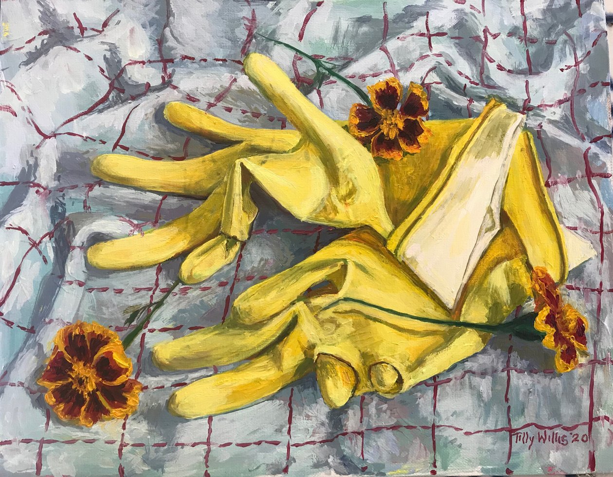 Kadife çiçeği 2020 (petrol) by Tilly Willis