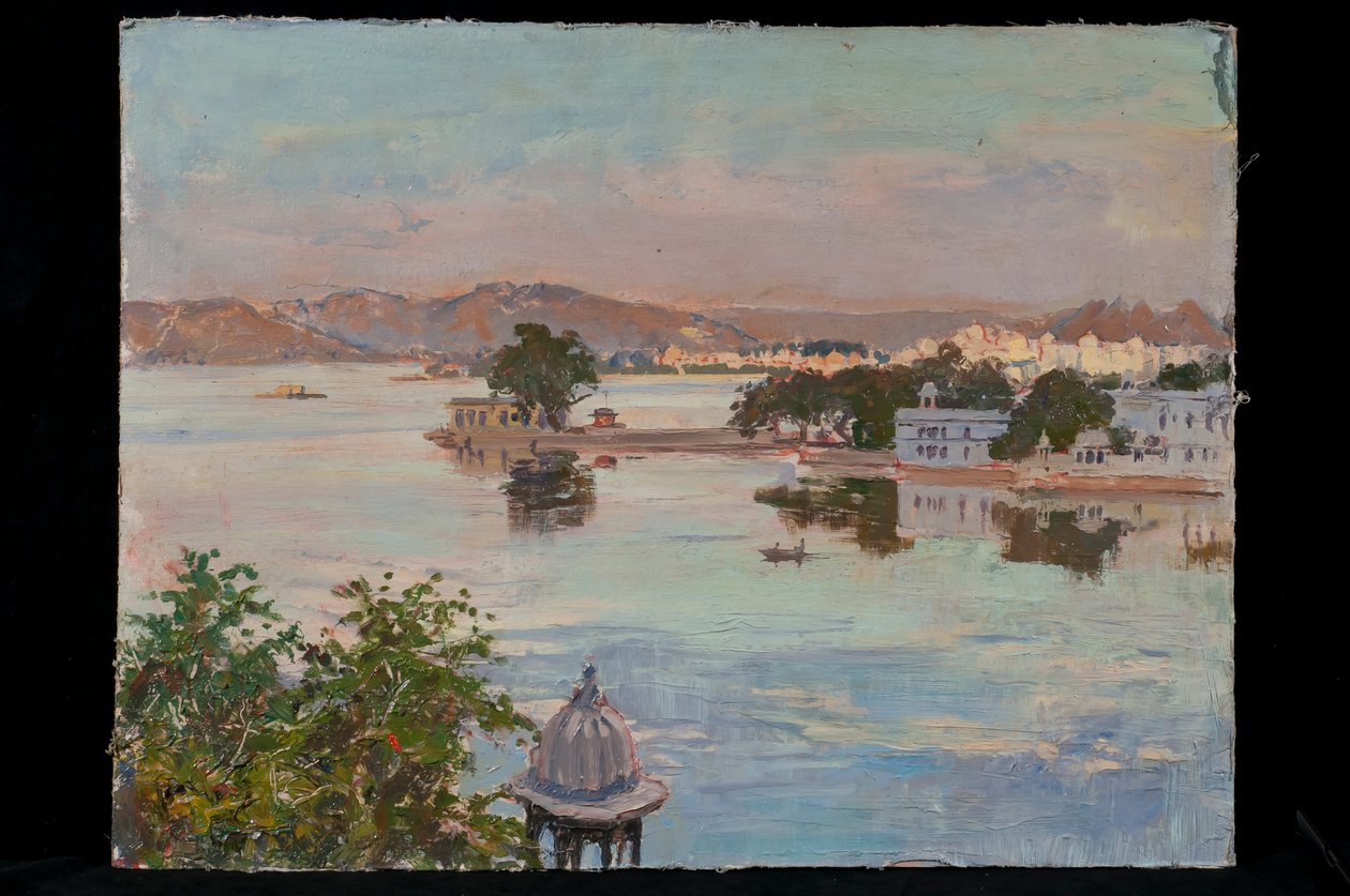 Udaipur, Pichola Gölü by Tim Scott Bolton