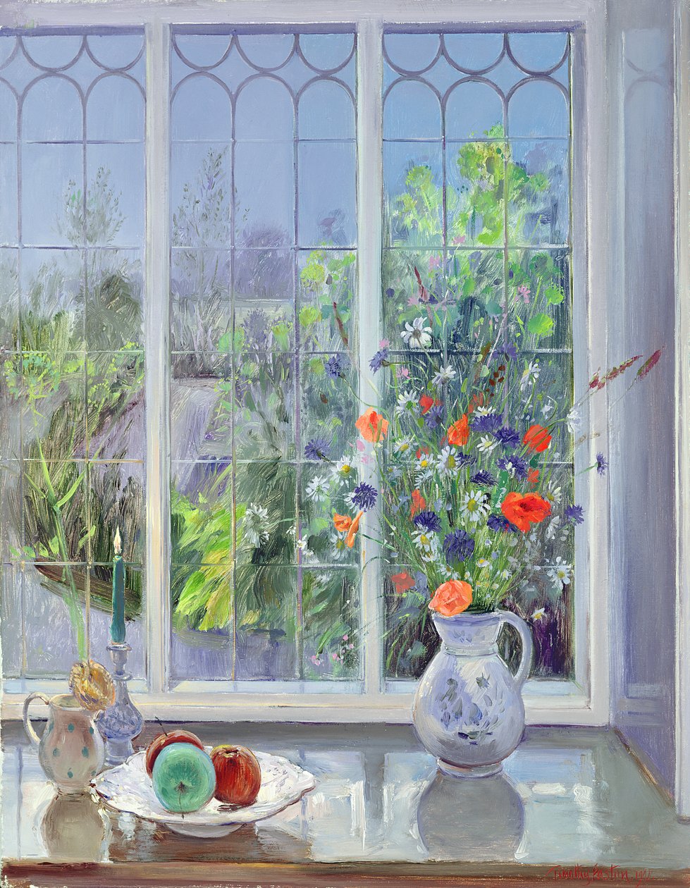 Mehtaplı Çiçekler, 1991 by Timothy Easton