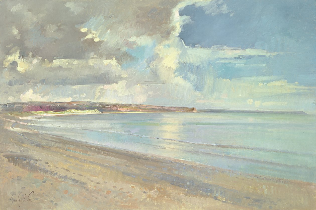 Yansıyan Bulutlar, Oxwich Sahili, 2001 by Timothy Easton