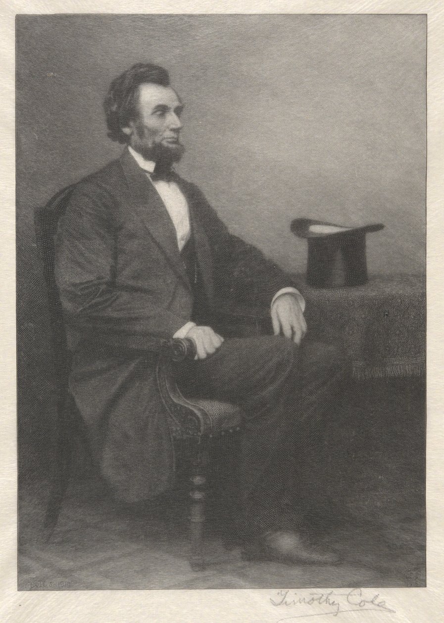 Abraham Lincoln by Timothy Cole