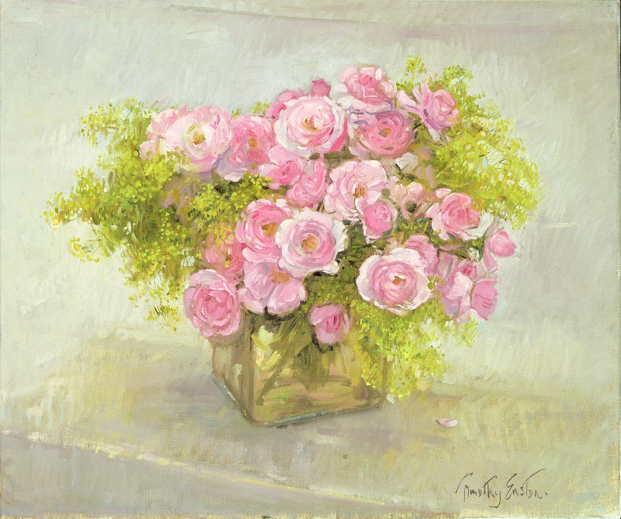 Alchemilla ve Güller, 1999 by Timothy Easton