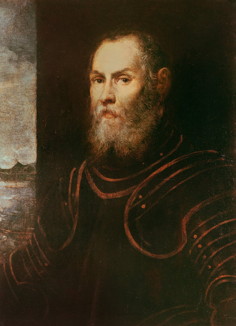 Bir Amiral Portresi by Tintoretto