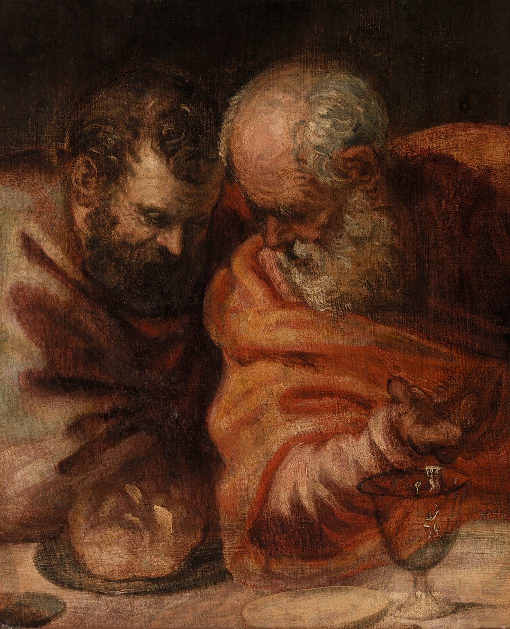 iki havari by Tintoretto (Jacopo Robusti)