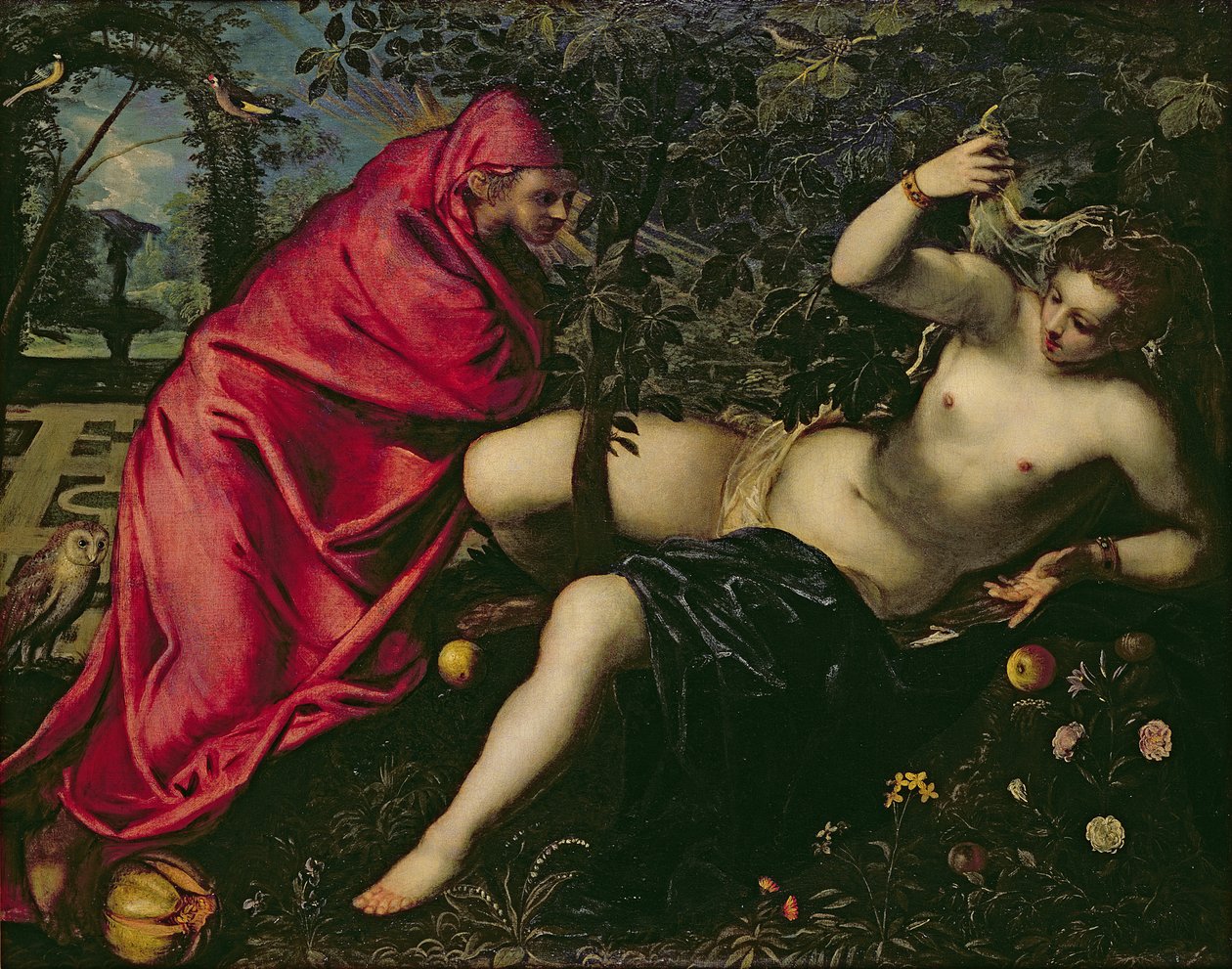 ಏಂಜೆಲಿಕಾ ಮತ್ತು ಹರ್ಮಿಟರ್ಕ್ by Tintoretto