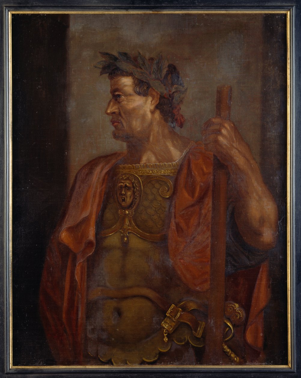 Sergius Galba (tuval üzerine yağlıboya) by Titian (c.1488 1576) (after)