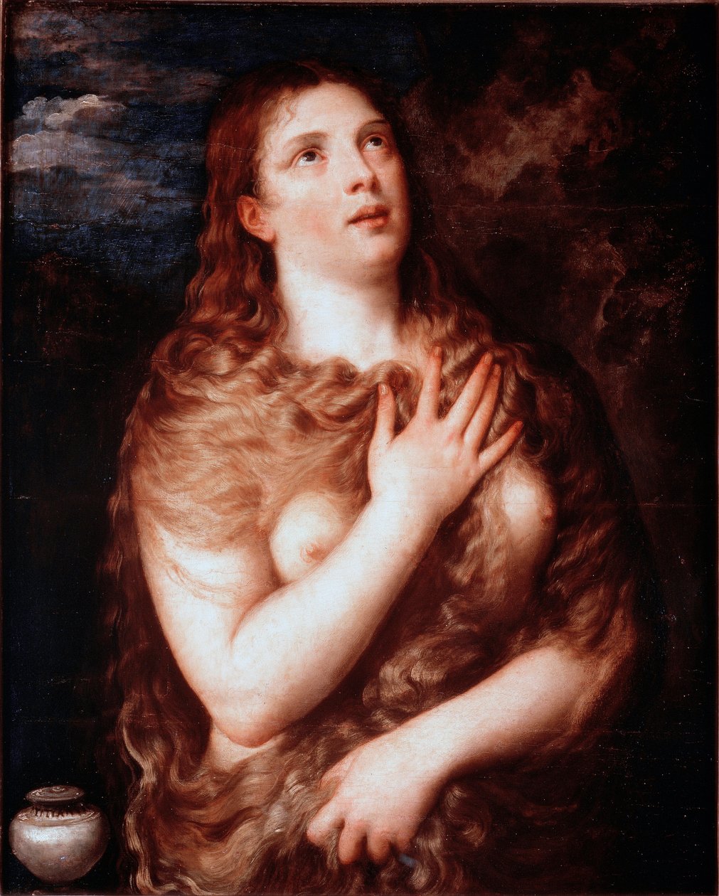 Mecdelli Meryem (Resim, c.1533) by Titian (c.1488 1576)