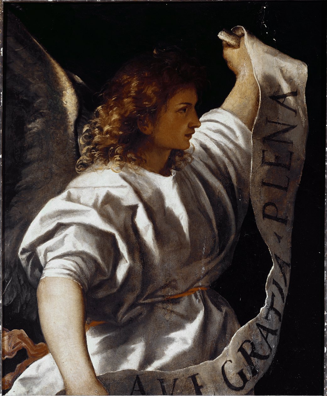 Poliptik Averoldi: Meleği Duyurmak by Titian (c.1488 1576)