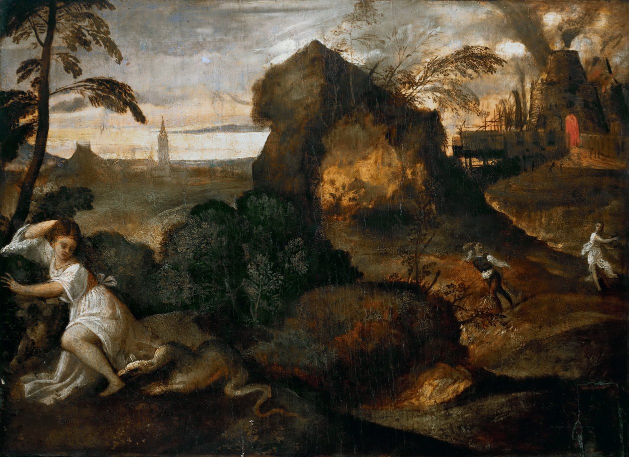 Orpheus ve Eurydice, M.Ö. 1505-1510. by Titian