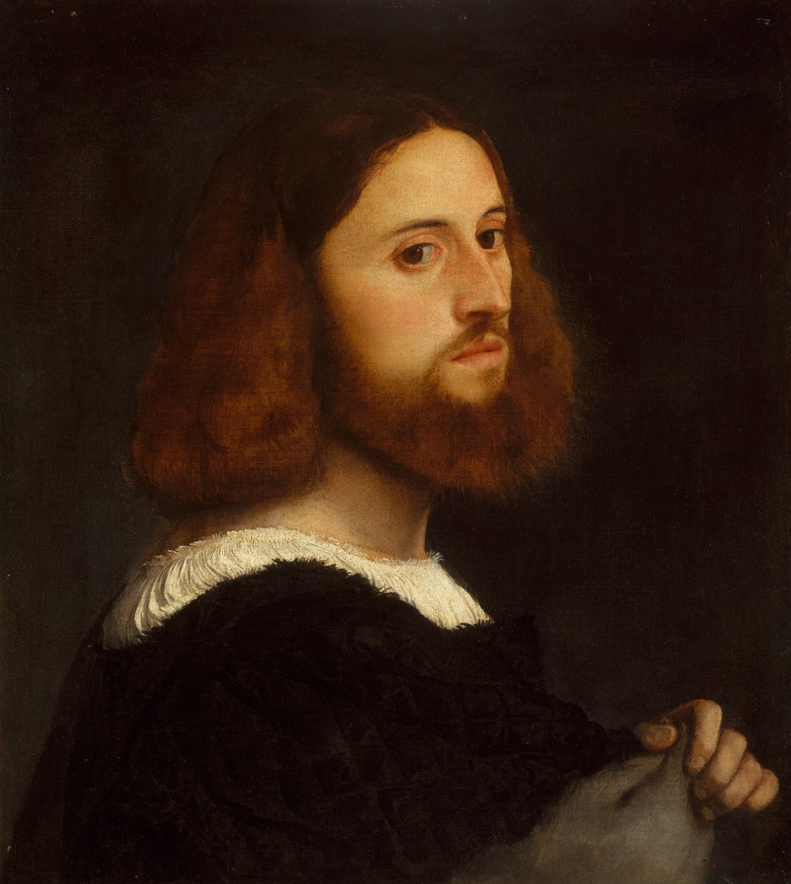 Bir Adamın Portresi, ca. 1515. by Tiziano Vecelli