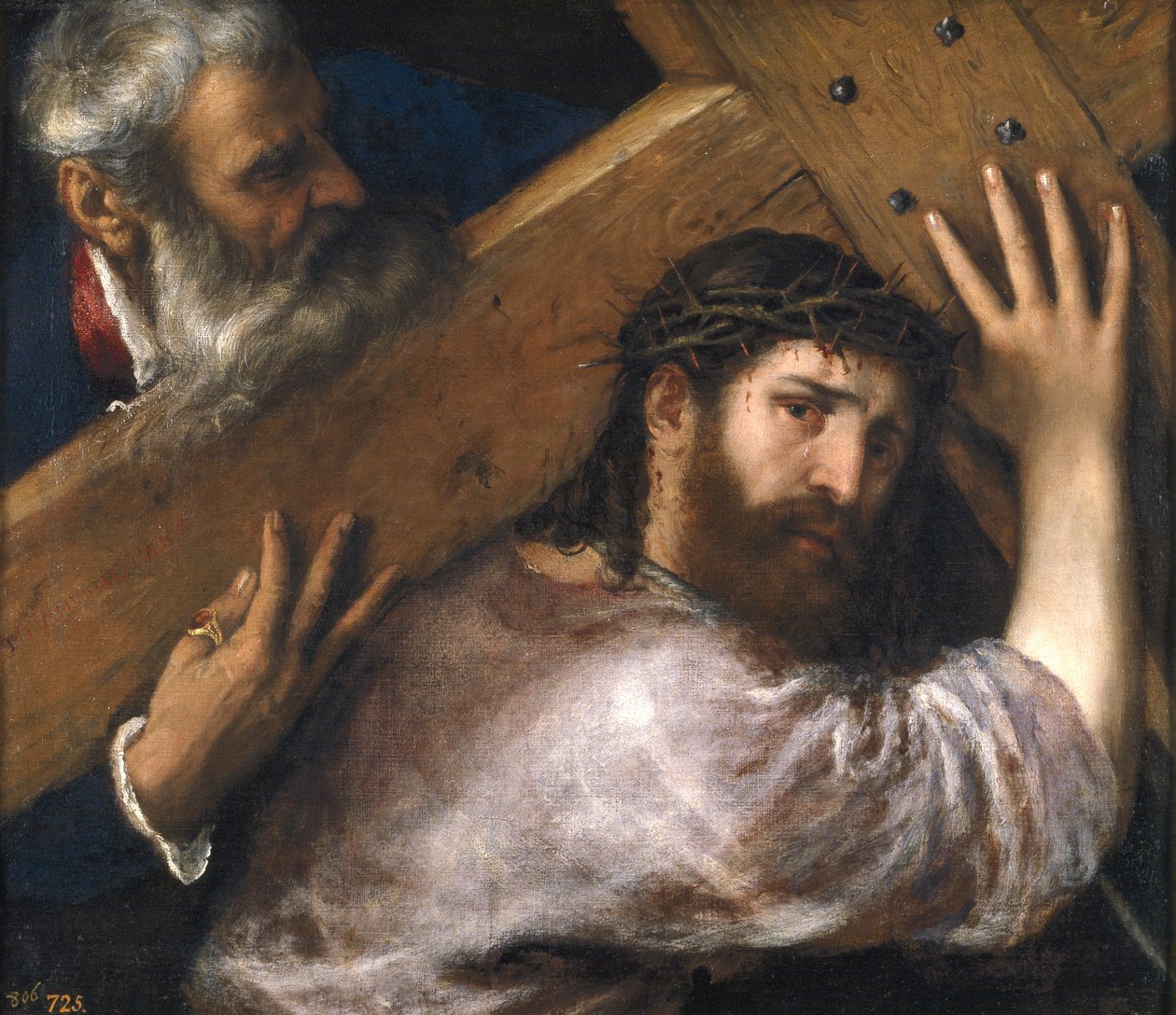 Christ Carrying the Cross by Tiziano Vecelli