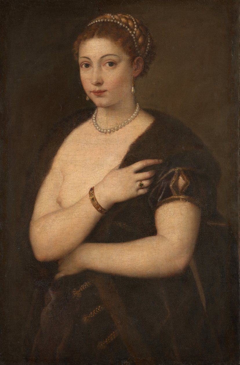 Kürklü Kız by Tiziano Vecelli