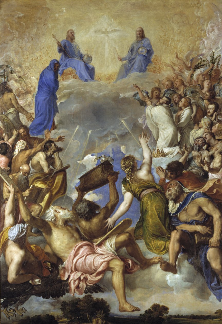 Gloria, 1551-1554 by Tiziano Vecelli