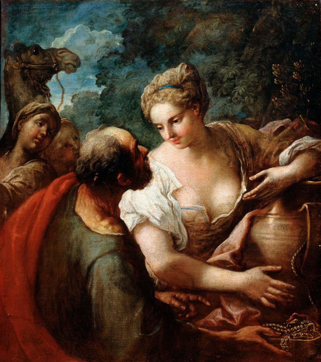 Rebekah Kuyuda, 16. yüzyıl by Tiziano Vecelli