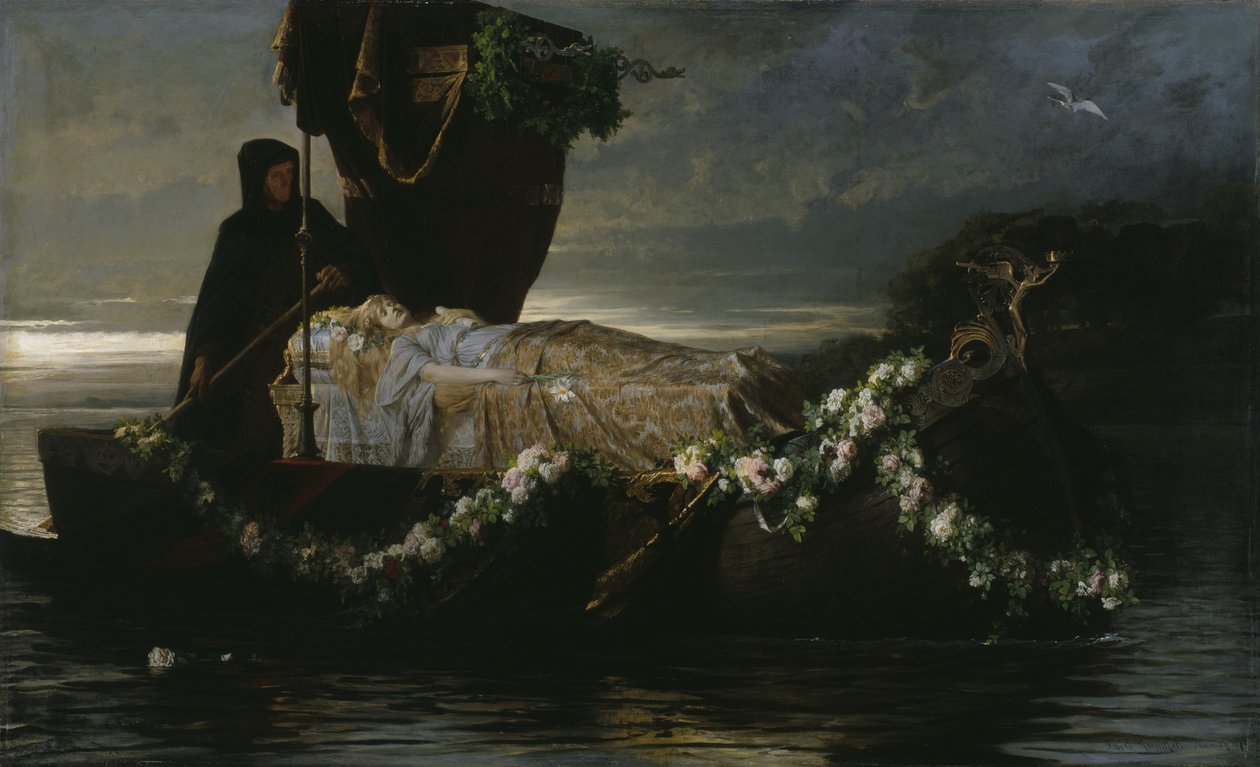 Elaine, 1874 by Toby Rosenthal