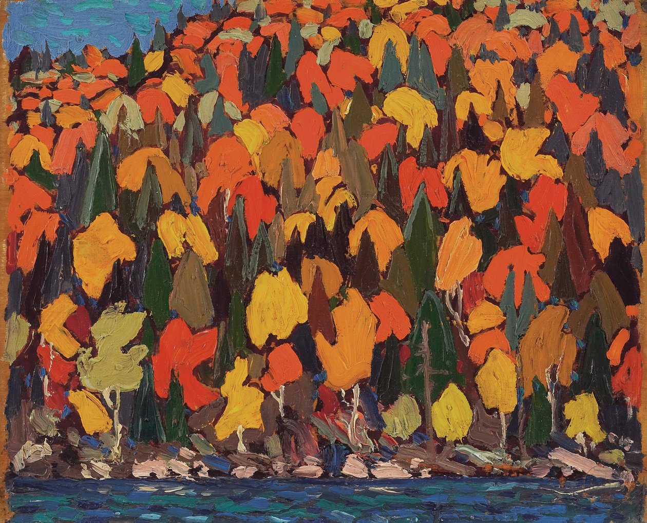 sonbahar yaprakları by Tom Thomson