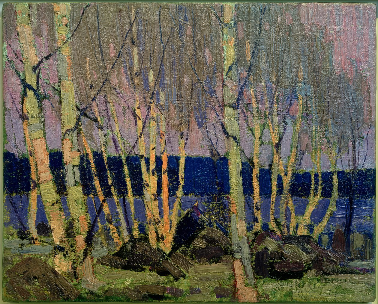 Akşam, Kano Gölü by Tom Thomson