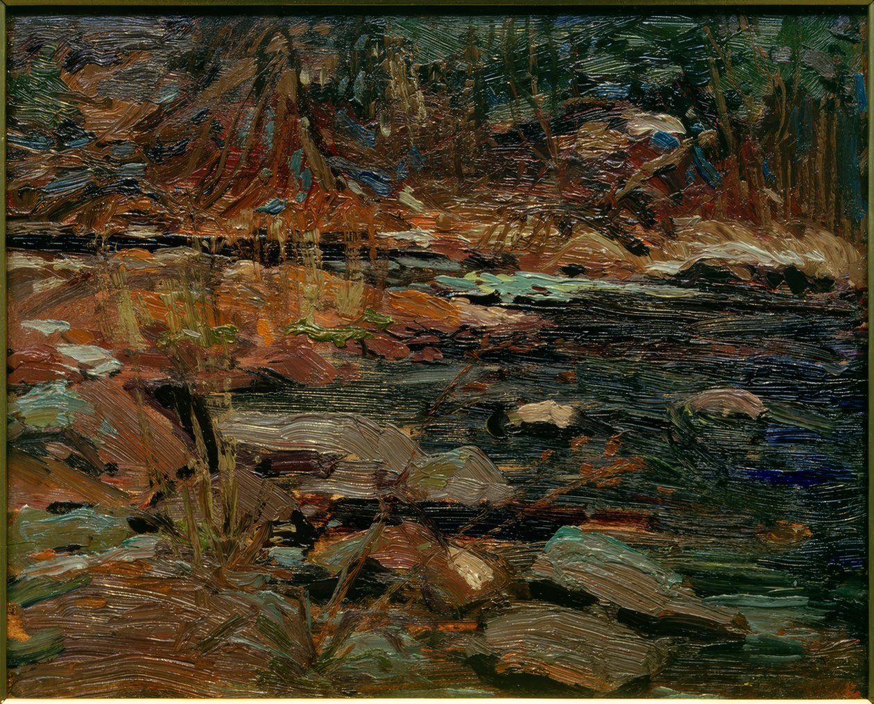 Potters Creek, Kano Gölü by Tom Thomson