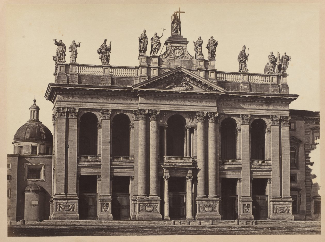 Aziz Jean de Lateran, Roma, c. 1860. by Tommaso Cuccioni