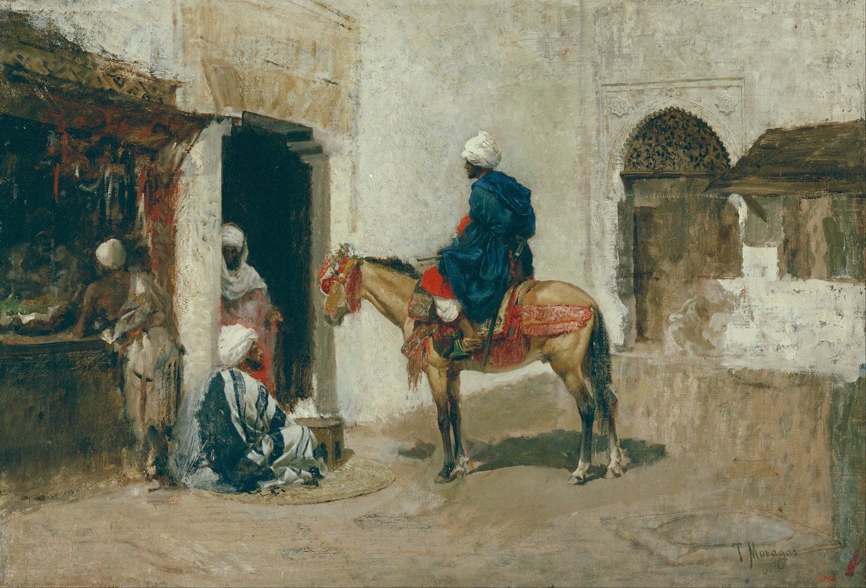 At sırtında Faslı by Tomàs Moragas