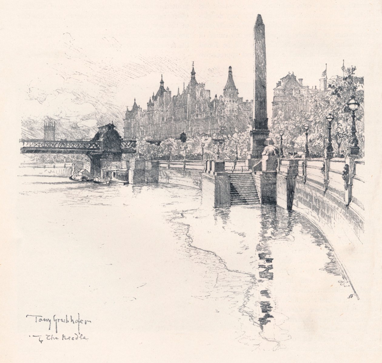 İğne, c1902. by Tony Grubhofer