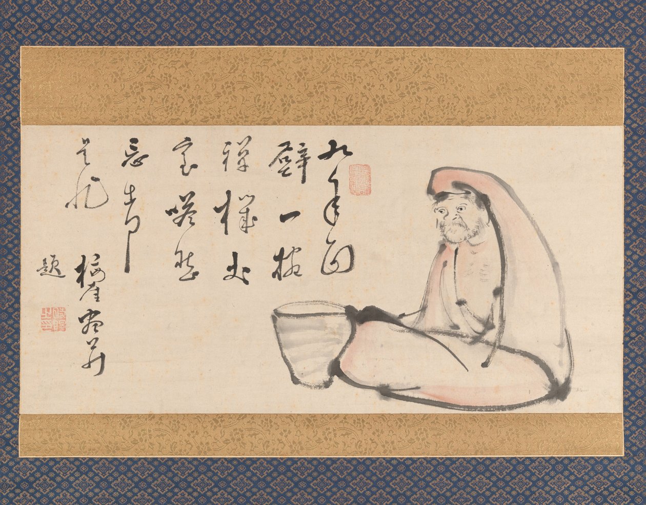 Daruma, 18. yüzyıl. by Totoki Baigai